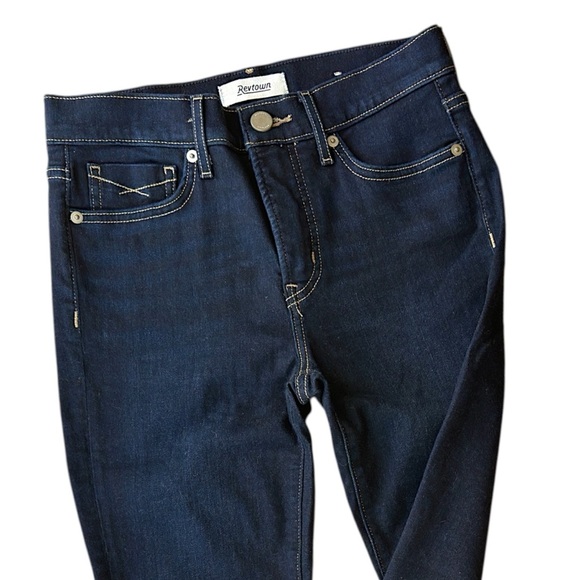 REVTOWN | NWOT SKINNY ANKLE JEANS DARK WASH DENIM | SIZE: 26 - Picture 2 of 12